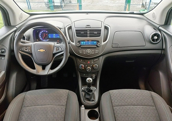 Chevrolet Trax cena 39900 przebieg: 100963, rok produkcji 2013 z Pruszcz Gdański małe 379